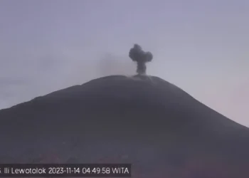 Gunung Ili Lewotolok Mengamuk: 446 Letusan dalam 6 Jam!