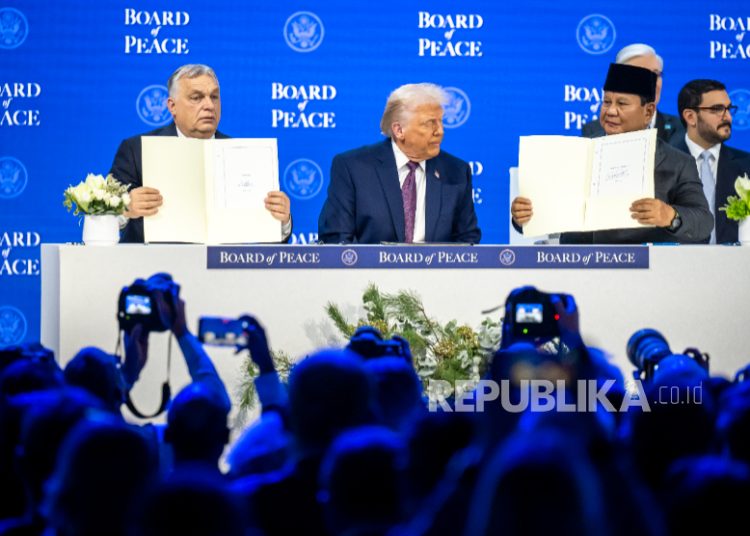 Trump & Prabowo Resmikan Dewan Perdamaian Dunia di Davos