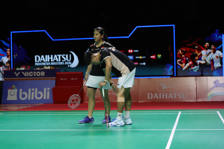 Potret Aksi Heroik JafarFelisha di Semifinal Indonesia Masters 2026 – Aksara Lokal Potret Aksi Heroik Jafar/Felisha di Semifinal Indonesia Masters 2026
