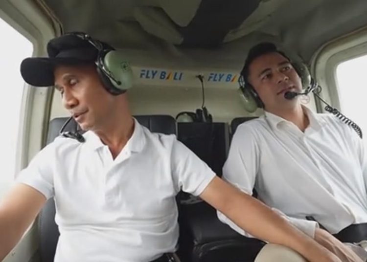 Detik-detik Helikopter Raffi Ahmad Nyaris Mendarat Darurat