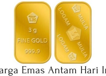 Daftar harga emas hari ini 2 Februari 2026 Antam, UBS dan Galeri24, prediksi turun tipis