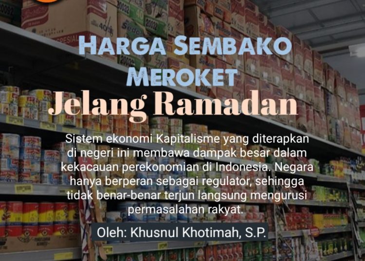 Harga Sembako Ngabang Meroket Jelang Imlek-Ramadhan
