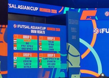 Hasil Drawing Asian Minifootball 2026: Indonesia Segrup Lebanon dan Irak