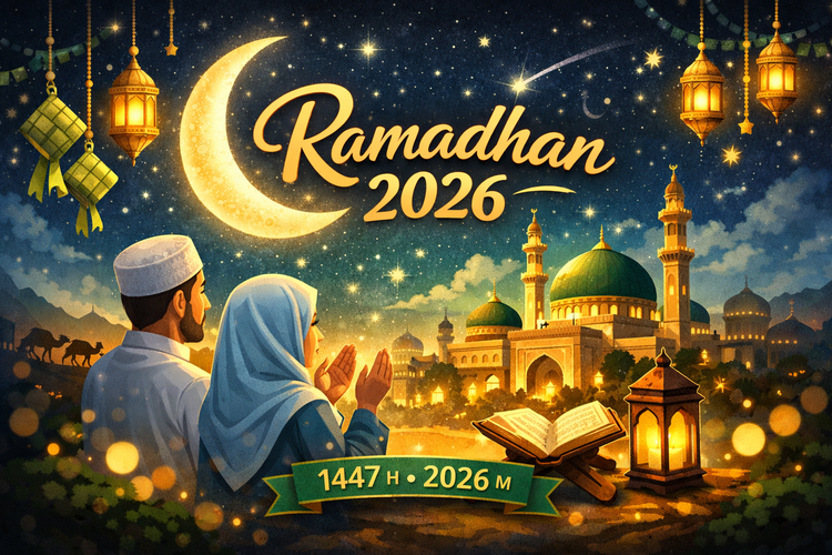 Hitung Mundur Ramadhan 2026 Cek Jadwal dan Perkiraan Awal Puasa – Aksara Lokal Hitung Mundur Ramadhan 2026: Cek Jadwal dan Perkiraan Awal Puasa
