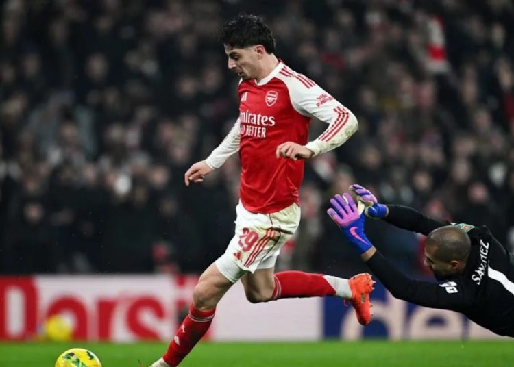 Arsenal ke final Piala Liga Inggris setelah taklukkan Chelsea