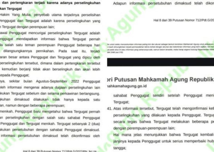 Terungkap! Reza Arap Kepergok Sekamar Asisten dalam Putusan Cerai Wendy
