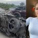 Diva Siregar Syok Selamat dari Maut Mobil Hancur