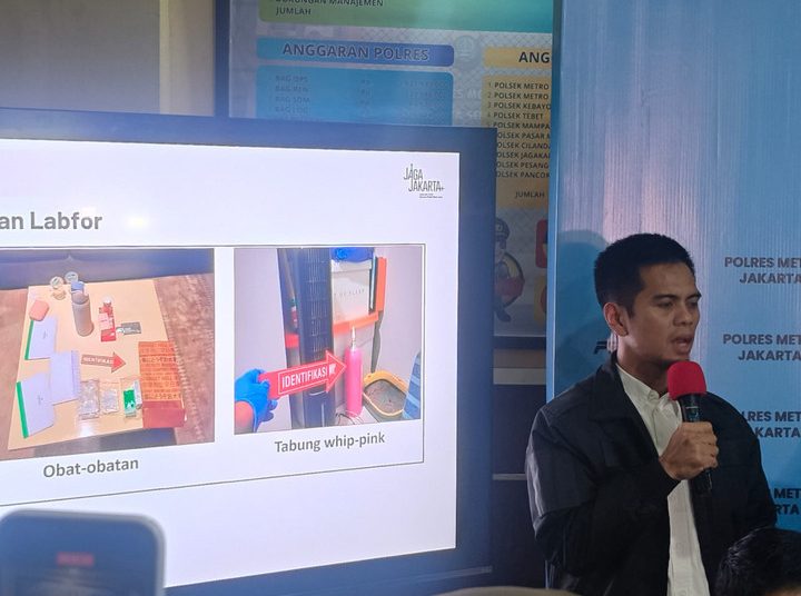 Terungkap! Polisi Pastikan Tabung Pink N2O Milik Lula Lahfah