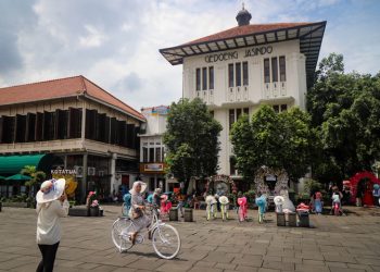 Intip Foto Lokasi Syuting Lisa Blackpink di Kota Tua Jakarta