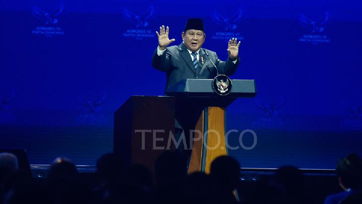 Wacana Prabowo 2 periode Demokrat dukung atau tidak – Aksara Lokal Wacana Prabowo 2 periode, Demokrat dukung atau tidak?