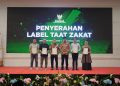 Konsisten menunaikan zakat, PNM terima sertifikat label taat zakat dari BAZNAS