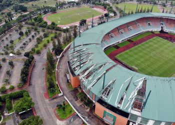 Stadion Pakansari Siap Tempur Pasca Badai, Duel Seru Menanti!