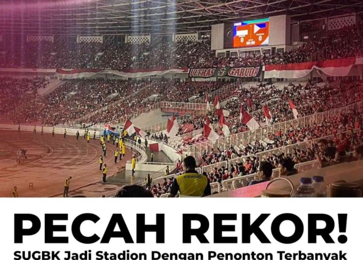 Persipura Pecah Rekor Penonton, Stadion Gemuruh!
