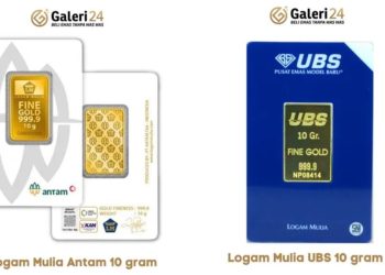 Bocoran Harga Emas 19 Feb: Antam, UBS, G24 Cenderung Turun