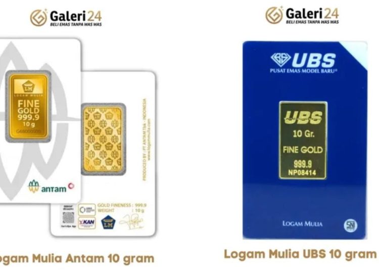 Bocoran Harga Emas 19 Feb: Antam, UBS, G24 Cenderung Turun