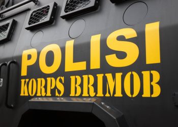 Oknum Brimob Tual Sergap Korban dari Pohon, Lempar Helm