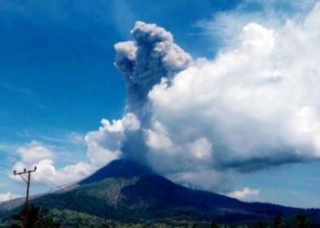 Terbaru! Status Gunung Lewotobi Laki-laki Turun Waspada