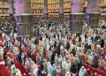 Jemaah Luar Kota Padati Tarawih Perdana di Masjid Istiqlal