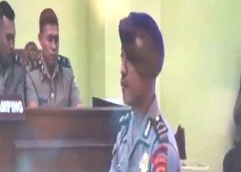Begini Wajah Bripda Masias Siahaya Disidang Kasus Penganiayaan Remaja
