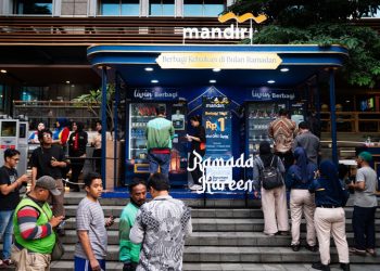 Mandiri Berbagi Takjil: Ramadan Berkah di Menara Sudirman