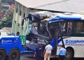 Sopir Mengantuk, Dua Bus Transjakarta Tabrakan di Koridor 13