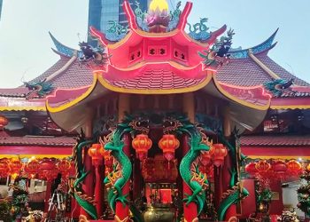 Polisi Perketat Keamanan Dua Vihara di Jaksel Saat Imlek 2026