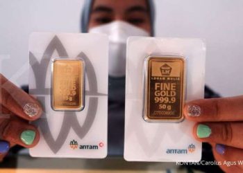 Emas Antam Anjlok Rp 45 Ribu Hari Ini! Cek Harga Barunya