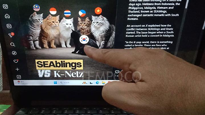 Awal Mula Perseteruan Panas SEAblings vs K-netz di Medsos – Aksara Lokal Awal Mula Perseteruan Panas SEAblings vs K-netz di Medsos