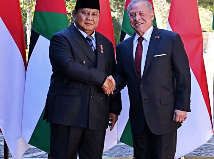 Prabowo-Raja Abdullah II Kunci Solusi RI-Yordania untuk Gaza