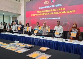 Jaringan TPPO lintas daerah dibongkar, 7 bayi diselamatkan