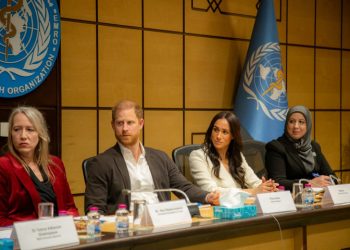 Aksi Meghan Markle dan Harry Temui Pengungsi Gaza di Yordania