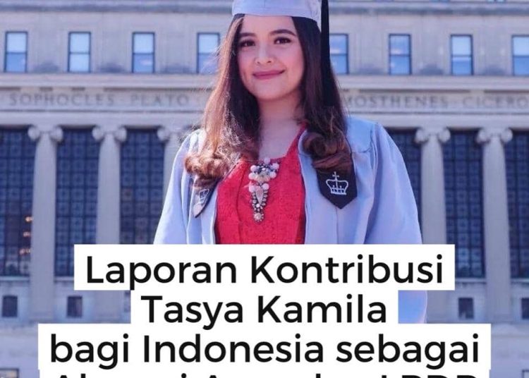 Tasya Kamila Minta Maaf Usai Laporan Kontribusi LPDP Tuai Kritik