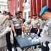 Kapolres Kediri Tes Urine Mendadak, Komitmen Zero Narkoba Terbukti