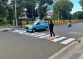 Kreativitas atau Pelanggaran? Menelisik Aksi Warga Gambar Zebra Cross “Pac-Man” di Tebet