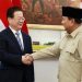 Strategi Keamanan Baru: Prabowo Subianto Terima Menteri Keamanan Negara Cina untuk Stabilitas Kawasan 2026