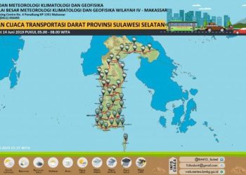 Waspada Cuaca Mimika Hari Ini: 12 Distrik Berpotensi Hujan Ringan