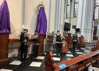 Gegana Polda Metro Sterilisasi 18 Gereja, Pastikan Ibadah Paskah 2026 Berjalan Khidmat dan Aman