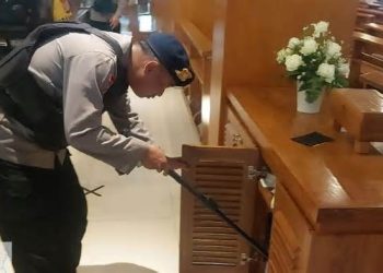 Polres Tangerang Kota Jamin Keamanan Gereja saat Paskah: Ibadah Berjalan Khidmat dan Kondusif