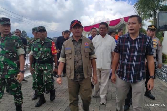 msn-AA206CNa-0-1 – Aksara Lokal Kepala BNPB Tinjau Gereja Terdampak Gempa M 7,6 di Minahasa: Pastikan Ibadah Paskah Berjalan Aman